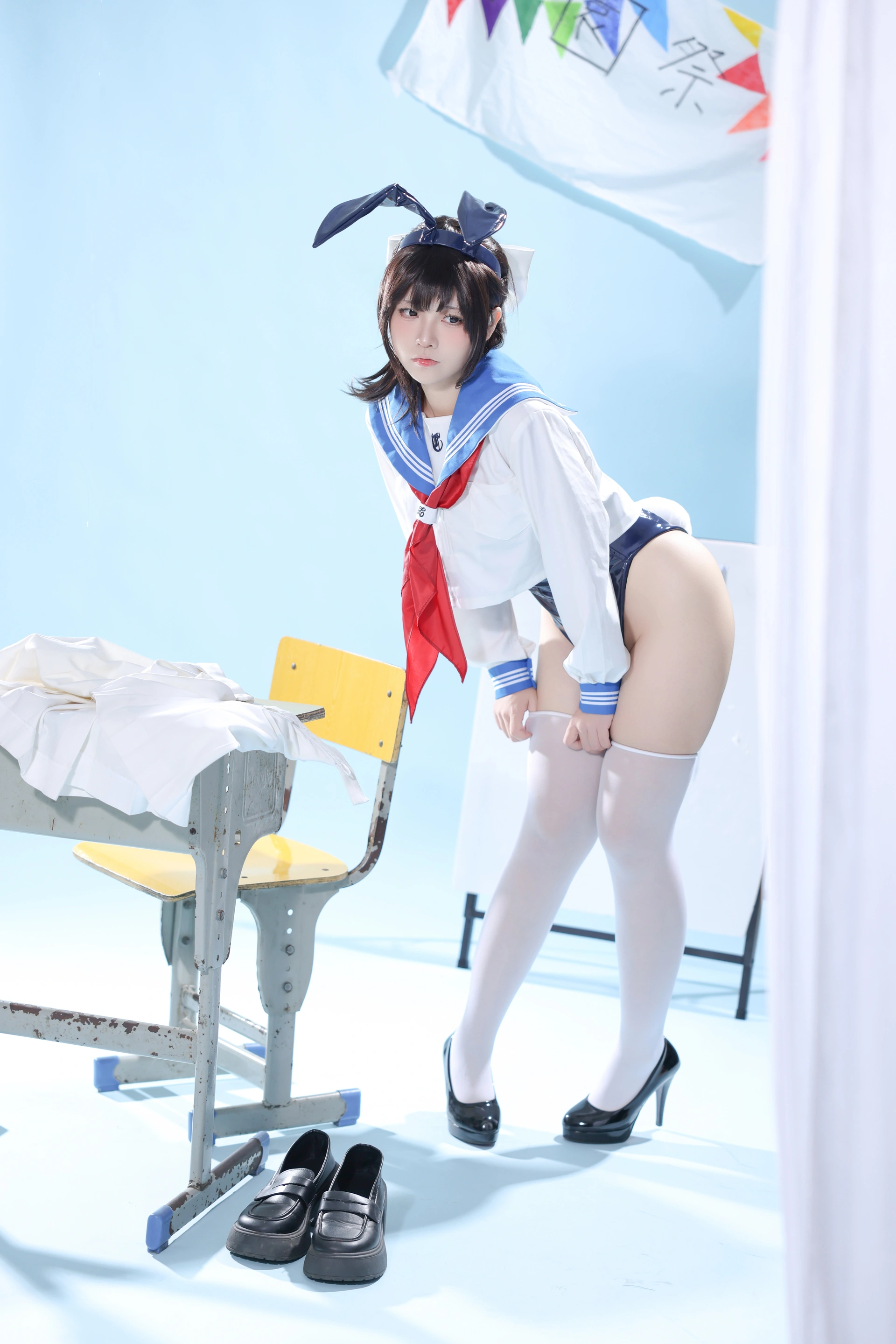 G44不会受伤 - NO.119 水手服兔女郎咖啡厅 3